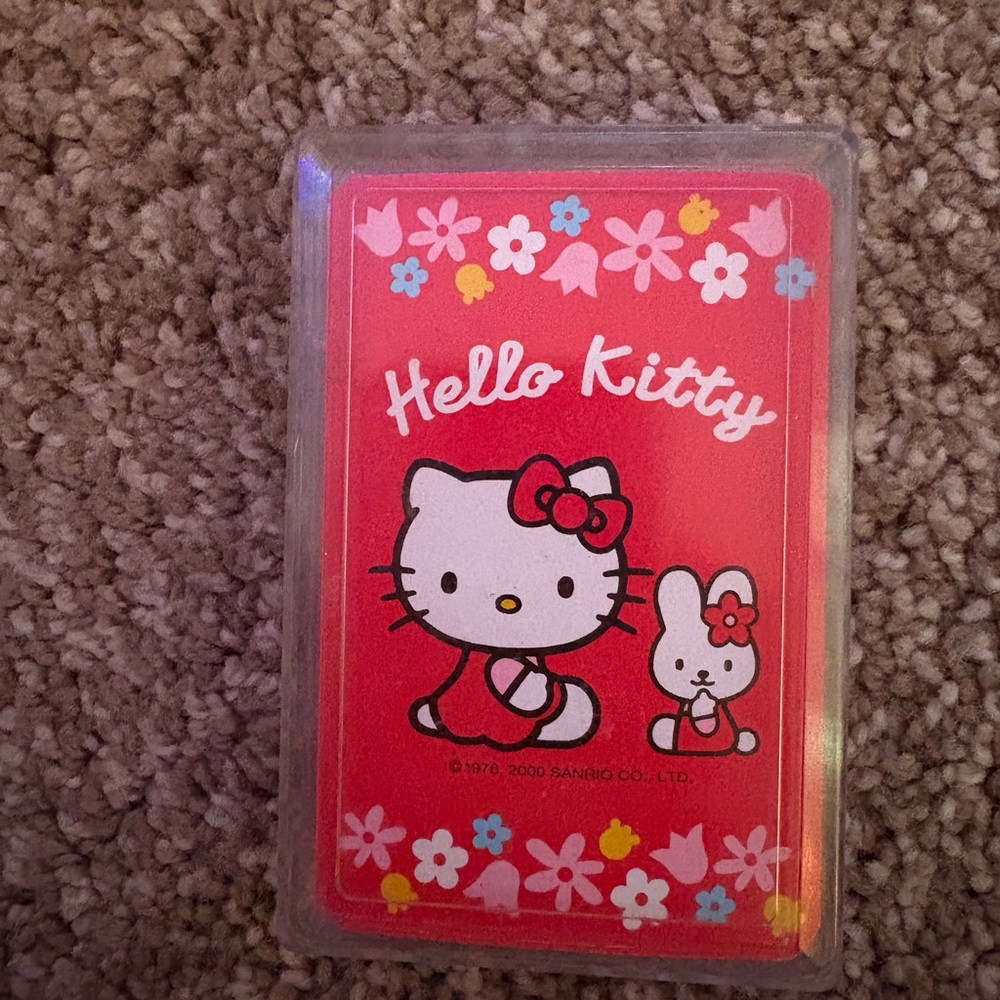 Hello Kitty playing cards